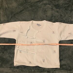 Blue Baby Kimono with Bear Print